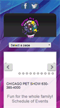 Mobile Screenshot of chicagopetshow.com